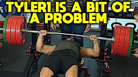 tyler1 max bench|Tyler1 POWER MEET 3 .